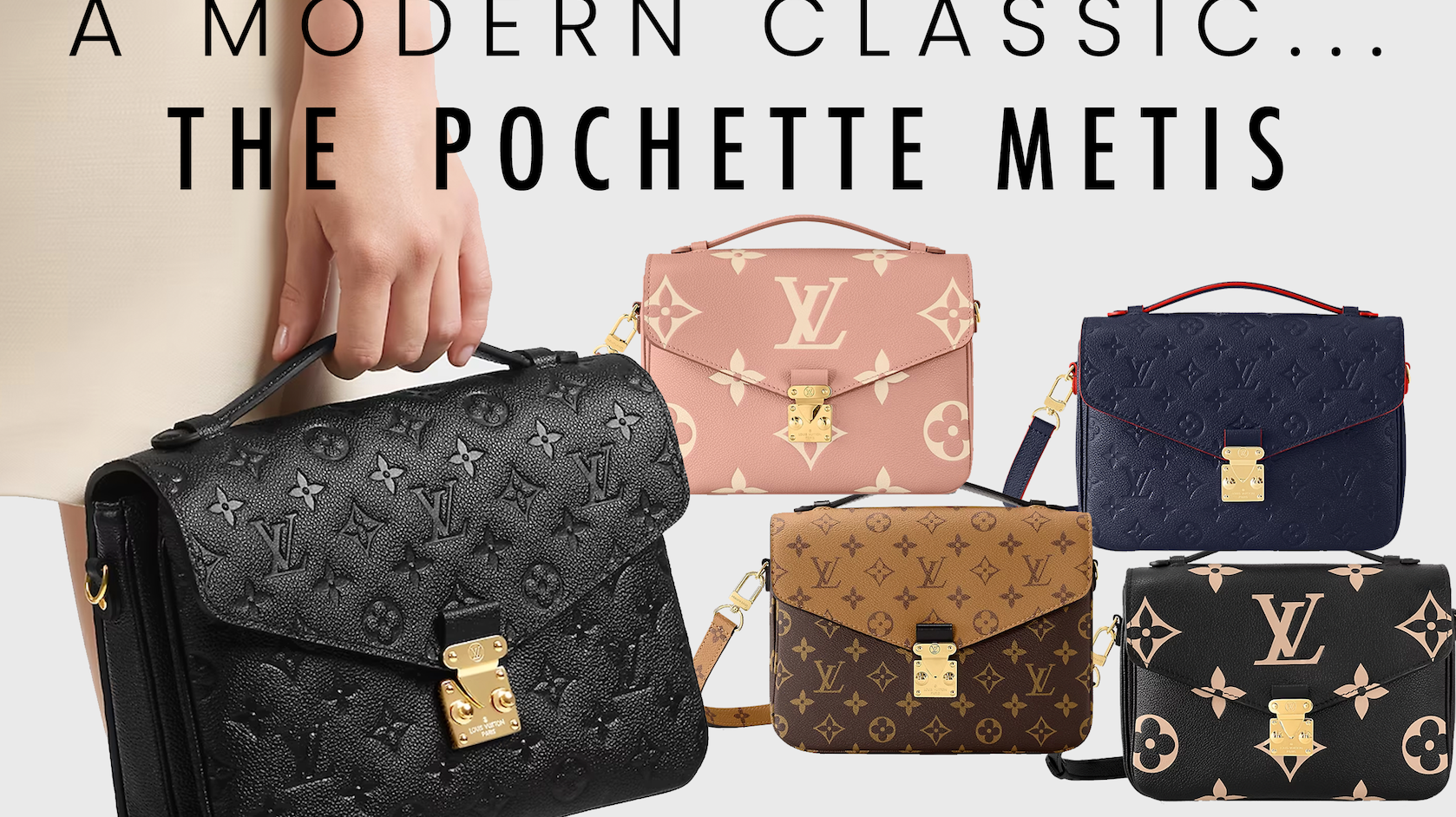 A Closer Look at The Pochette Metis Handbag...