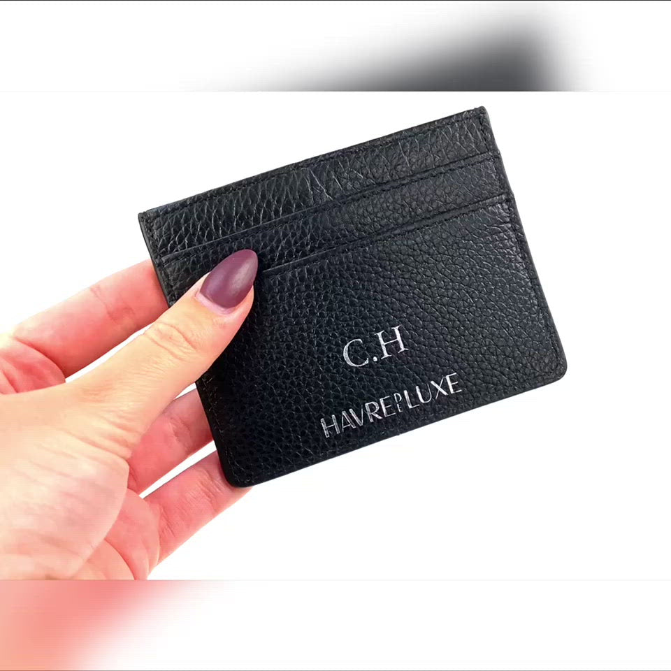 Zippered Card Case – Havre de Luxe