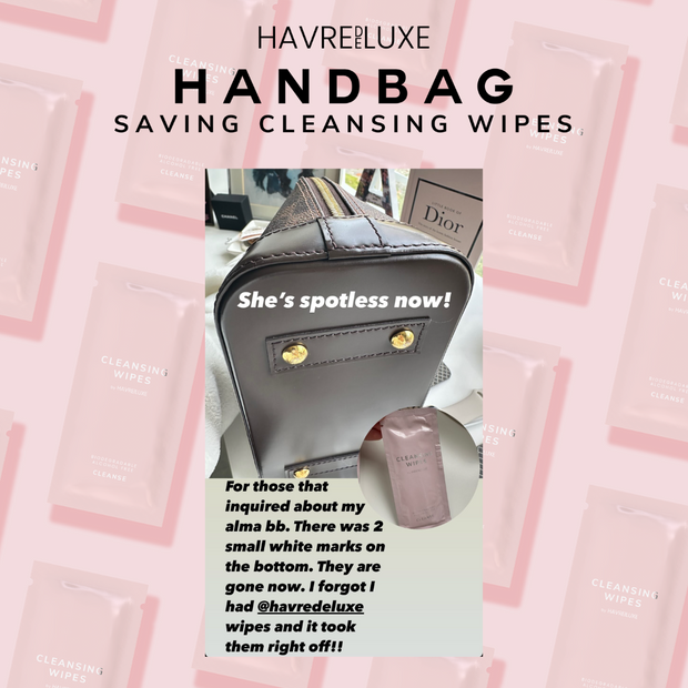 Fabric Leather Cleansing Wipes Multipack Havre de Luxe
