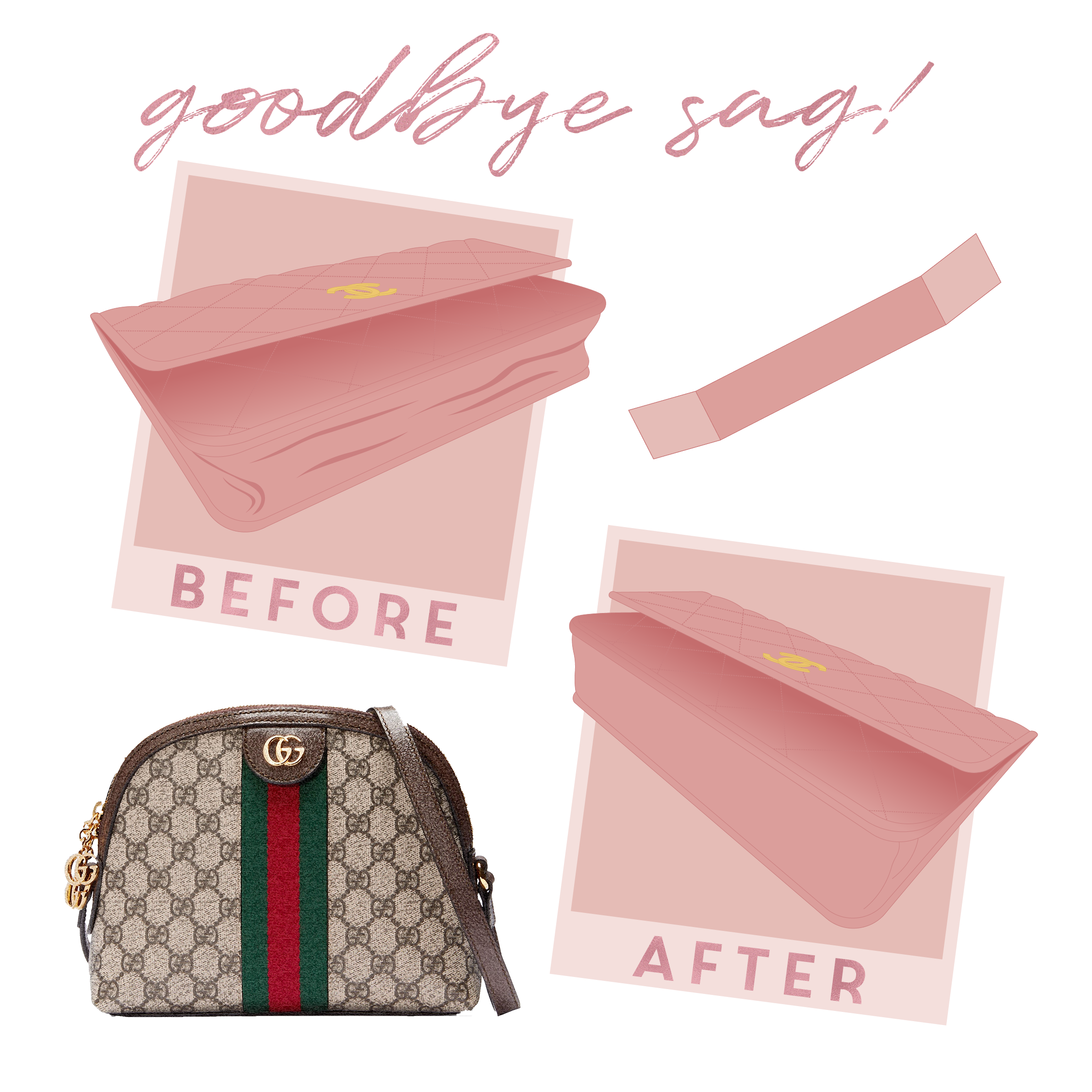 Ophidia Shoulder Bag Base Shaper