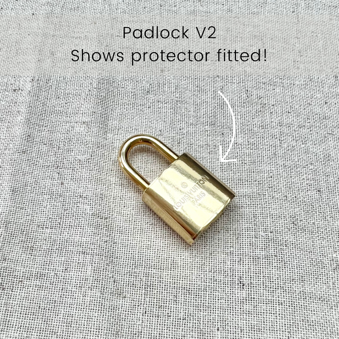 Authentic LOUIS VUITTON Brass Padlock ONLY (LV Lock Number Varies)