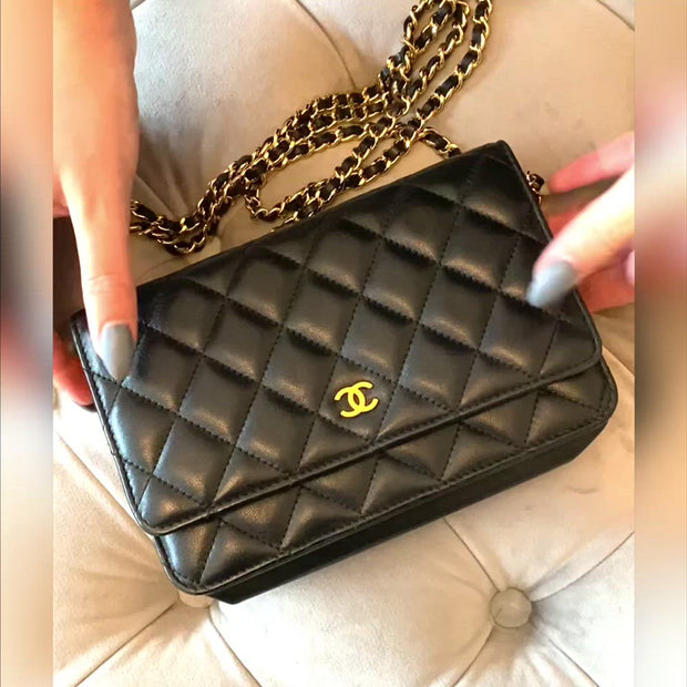 chanel wallet on chain dupe