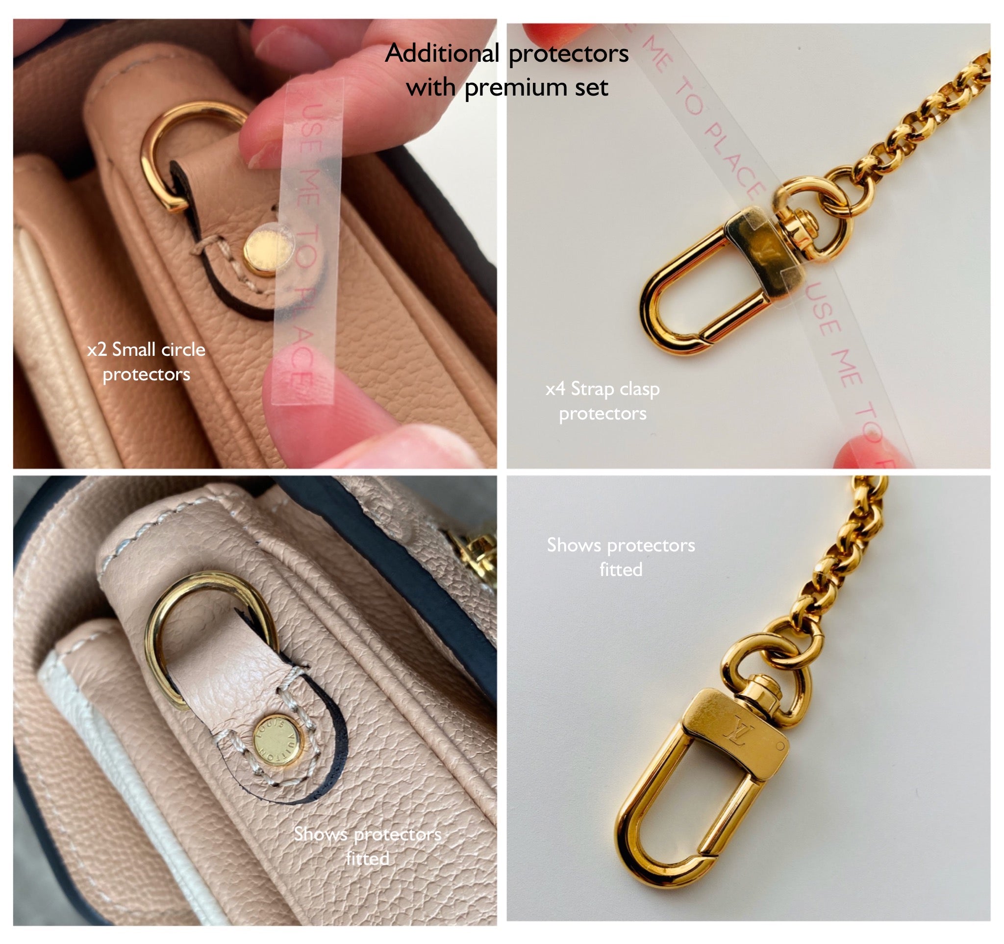 LV Passy Bag Hardware Protective Sticker