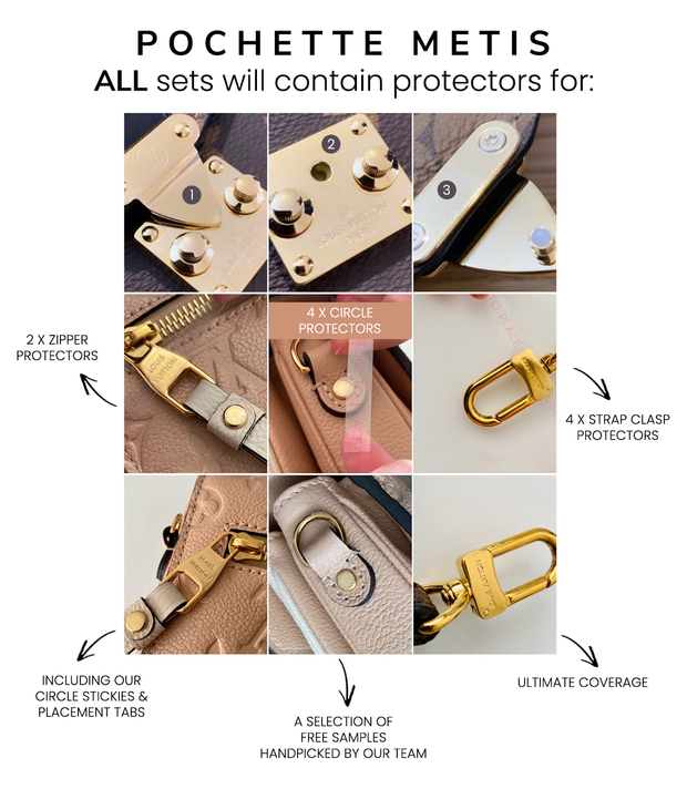 Protectors compatible with Pochette Metis – Havre de Luxe